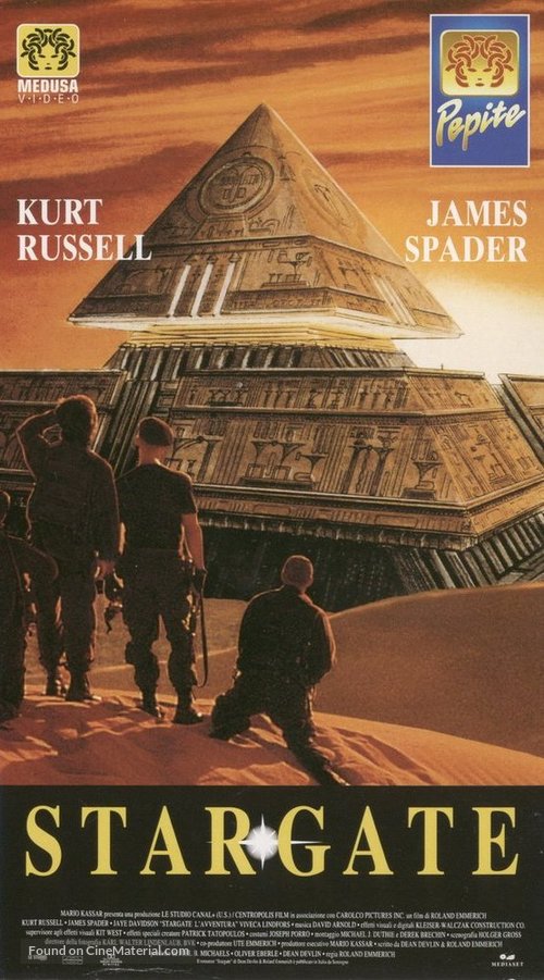 Stargate - Italian VHS movie cover