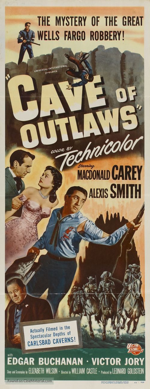Cave of Outlaws - Movie Poster