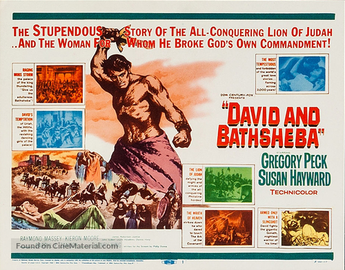 David and Bathsheba - Movie Poster