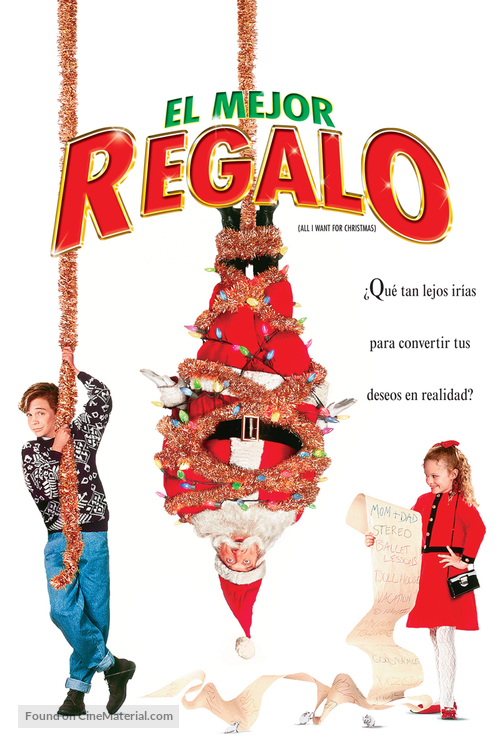 All I Want for Christmas - Mexican DVD movie cover