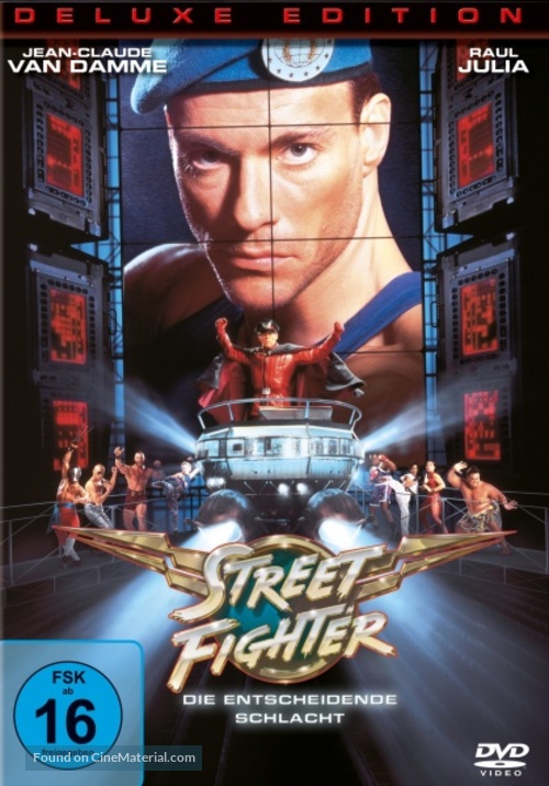 Street Fighter - German DVD movie cover