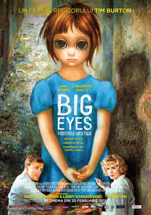 Big Eyes - Romanian Movie Poster
