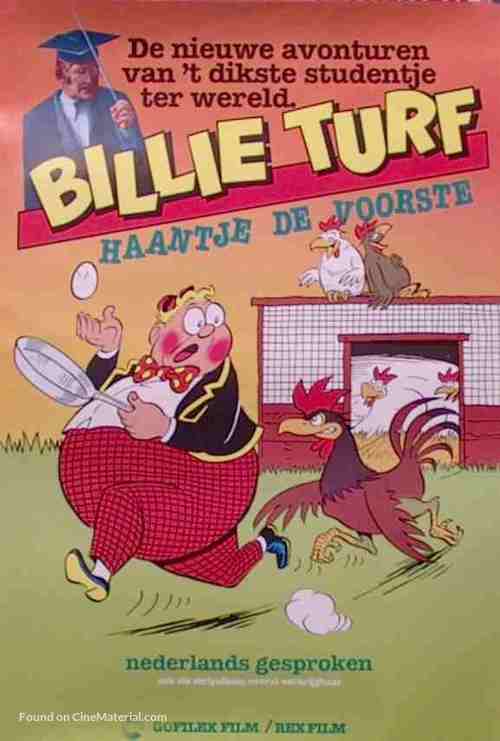 Billy Turf haantje de voorste - Dutch Movie Poster