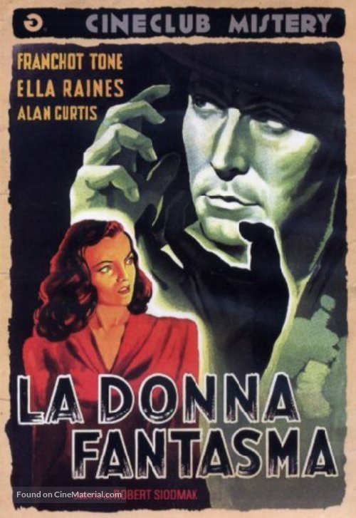 Phantom Lady - Italian DVD movie cover