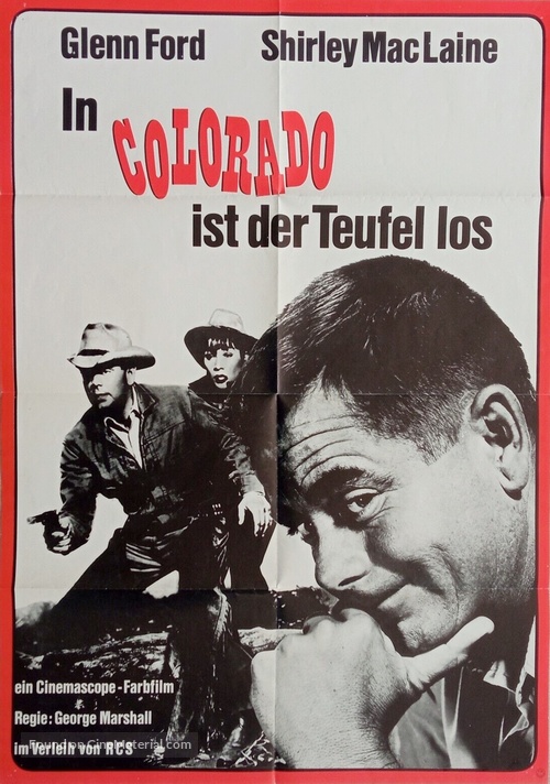 The Sheepman - German Re-release movie poster