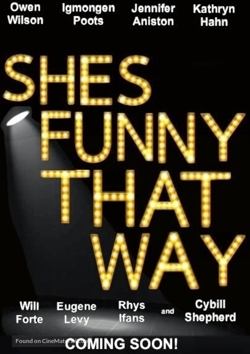 She&#039;s Funny That Way - Movie Poster