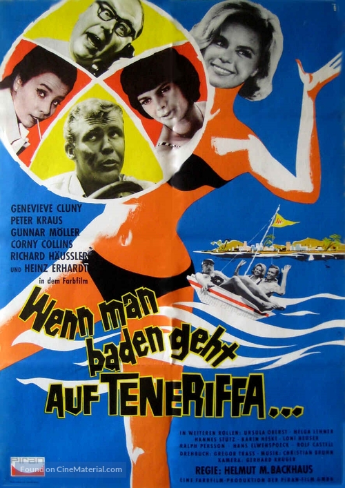 Wenn man baden geht auf Teneriffa - German Movie Poster