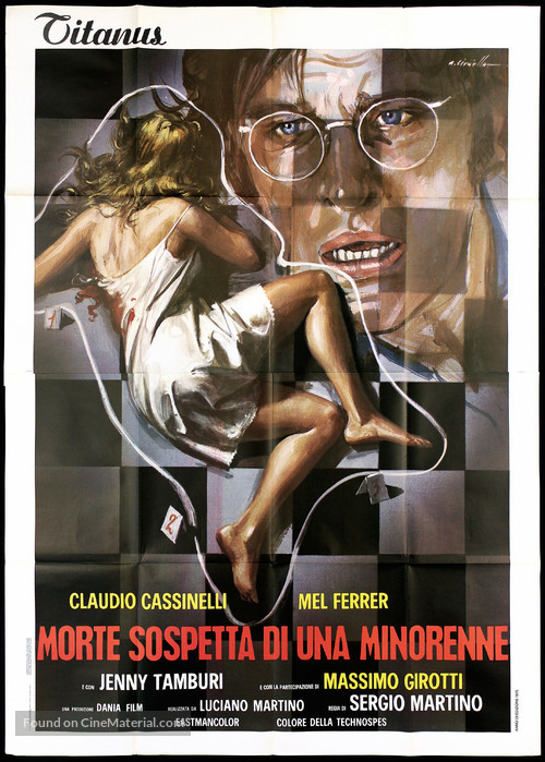 Morte sospetta di una minorenne - Italian Movie Poster