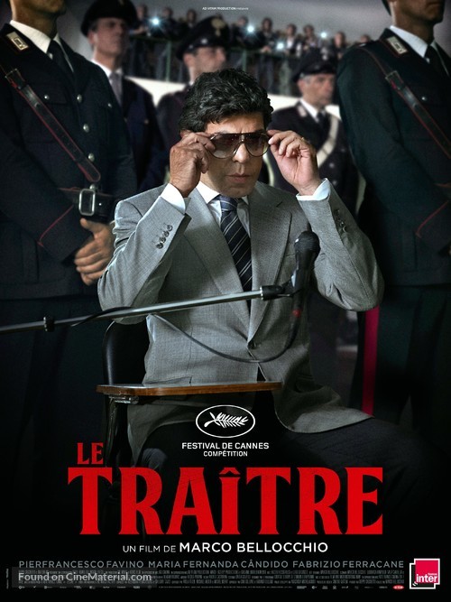 Il traditore - French Movie Poster