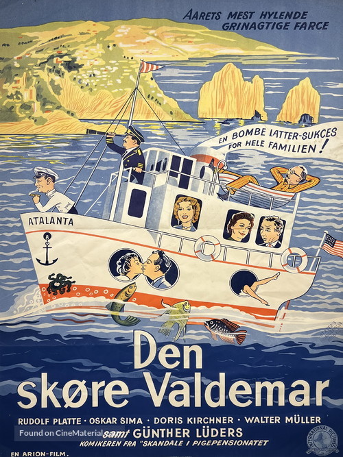 Falsche Adam, Der - Danish Movie Poster