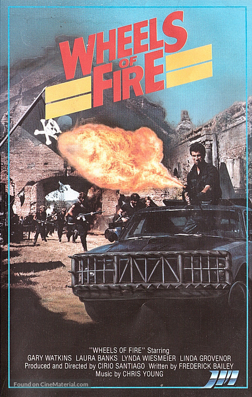 Wheels of Fire - Finnish VHS movie cover