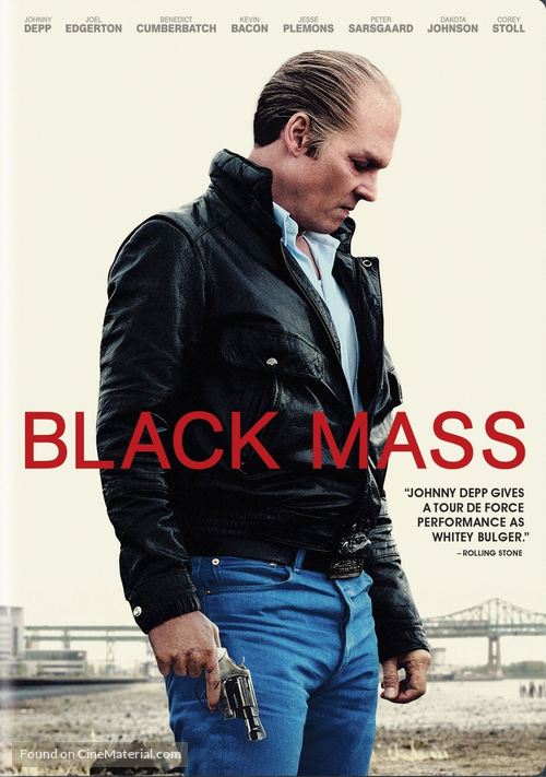Black Mass - DVD movie cover