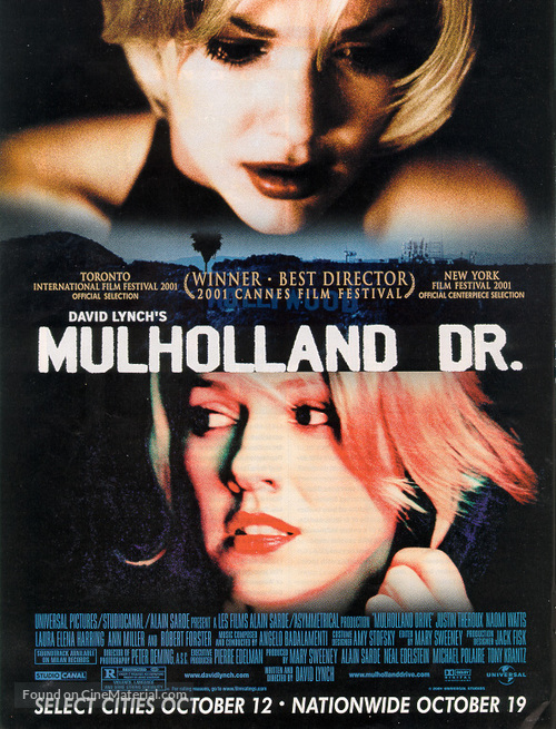 Mulholland Dr. - Movie Poster