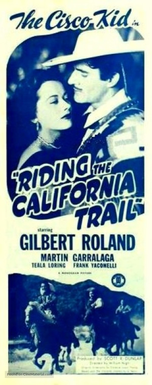 Riding the California Trail - Movie Poster