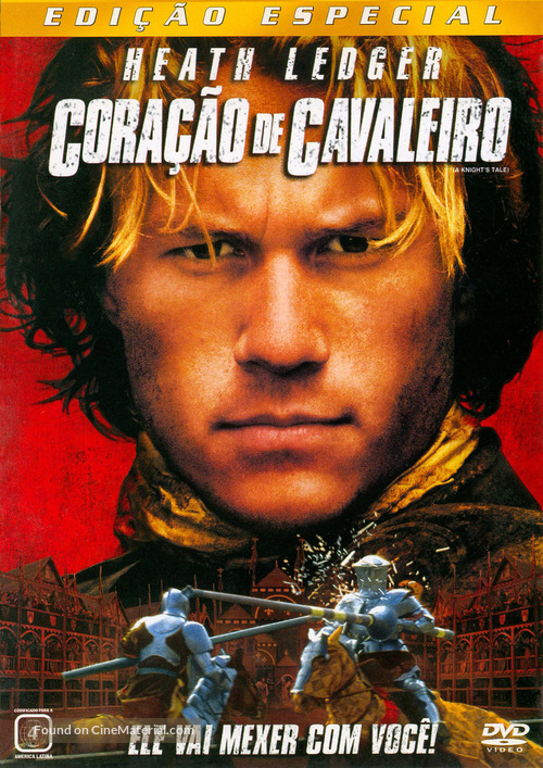 A Knight&#039;s Tale - Brazilian DVD movie cover