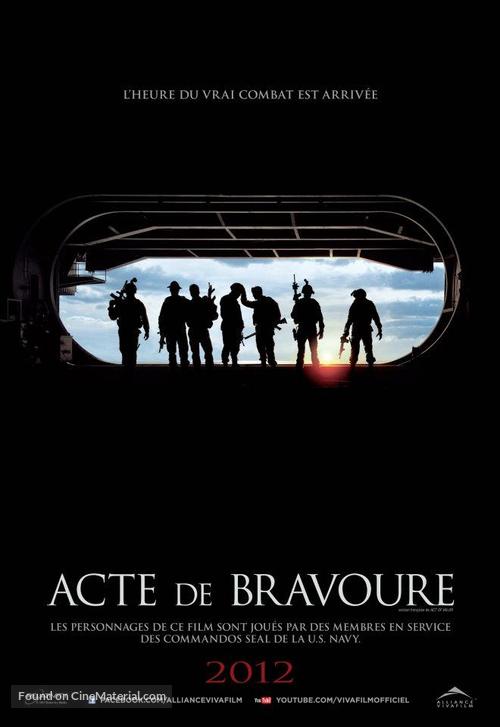 Act of Valor - Canadian Movie Poster