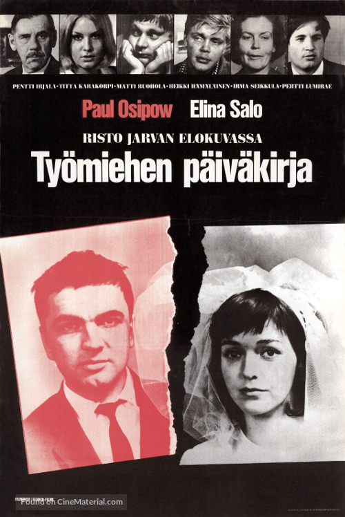 Ty&ouml;miehen p&auml;iv&auml;kirja - Finnish Movie Poster