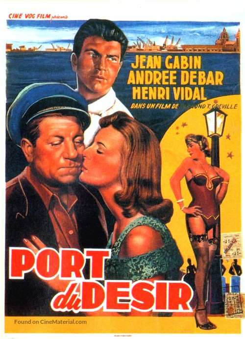 Port du d&eacute;sir, Le - Belgian Movie Poster