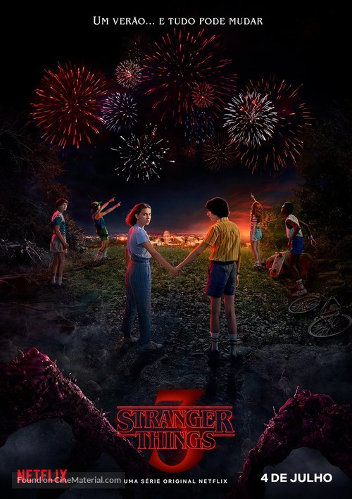 &quot;Stranger Things&quot; - Portuguese Movie Poster