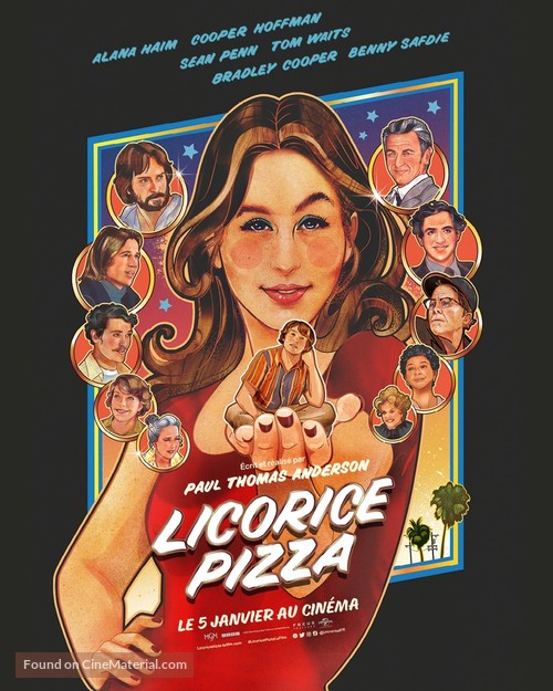 Licorice Pizza - French Movie Poster
