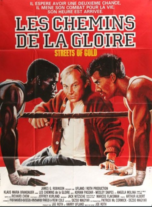Streets Of Gold - French Movie Poster