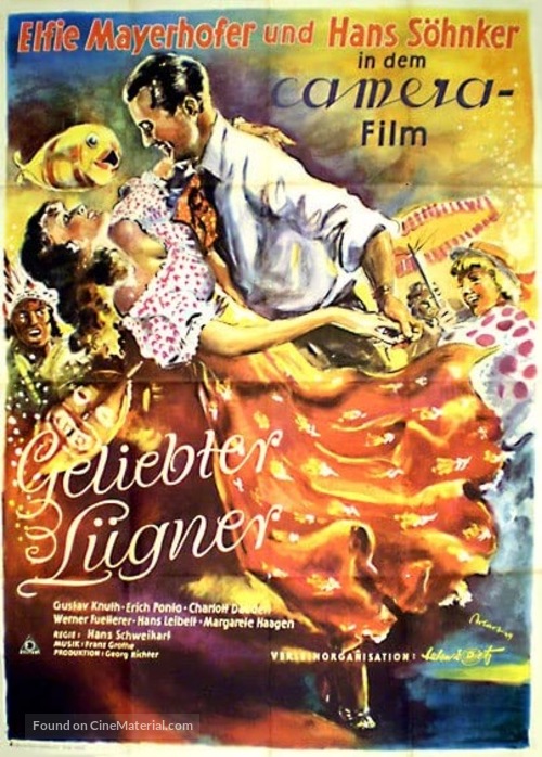 Geliebter L&uuml;gner - German Movie Poster