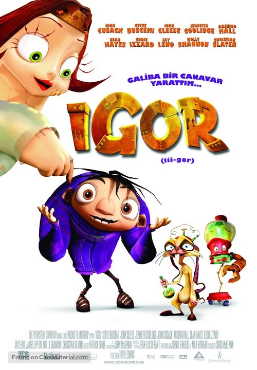 Igor - Turkish Movie Poster