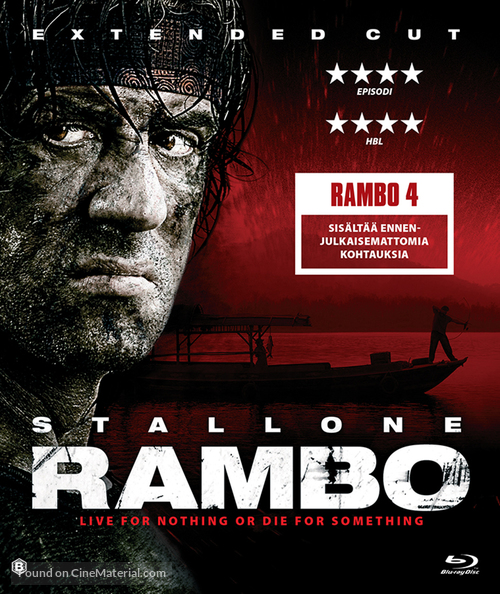 Rambo - Finnish Blu-Ray movie cover
