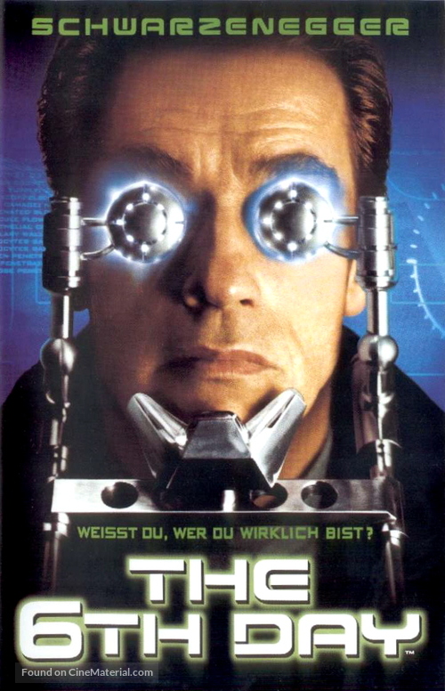 The 6th Day - German VHS movie cover