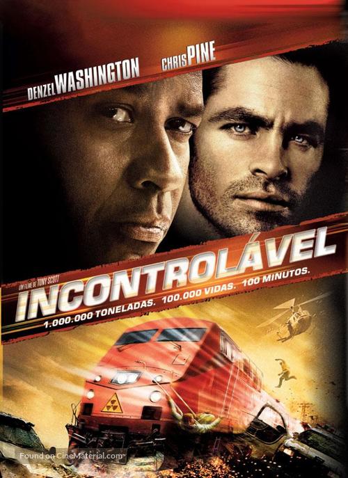 Unstoppable - Brazilian DVD movie cover