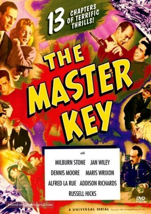 The Master Key - DVD movie cover