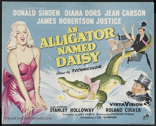 An Alligator Named Daisy - British Movie Poster