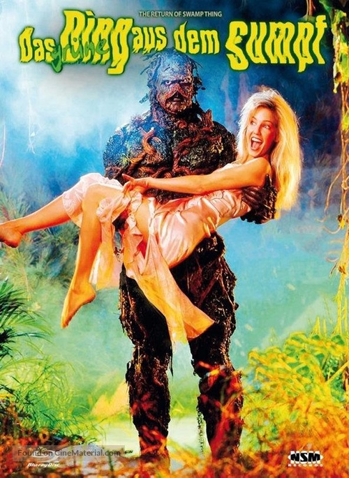 The Return of Swamp Thing - Austrian Blu-Ray movie cover