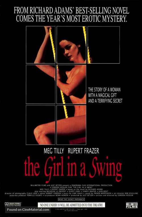 The Girl in a Swing - Movie Poster