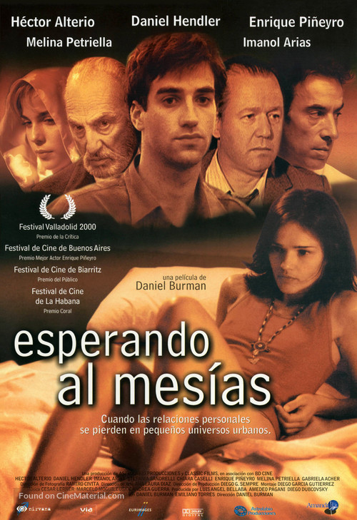 Esperando al mes&iacute;as - Spanish Movie Poster
