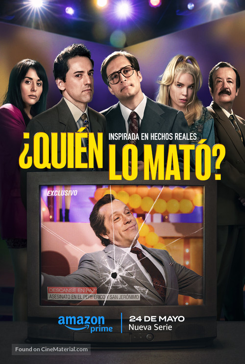 &quot;&iquest;Qui&eacute;n lo mat&oacute;?&quot; - Mexican Movie Poster