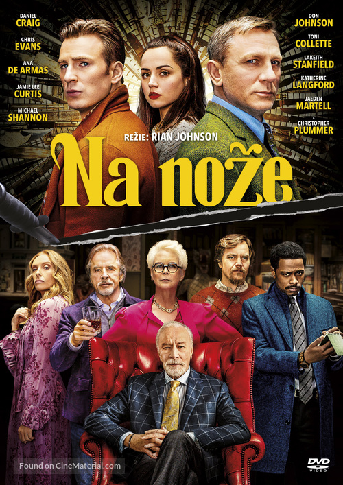 Knives Out - Czech DVD movie cover