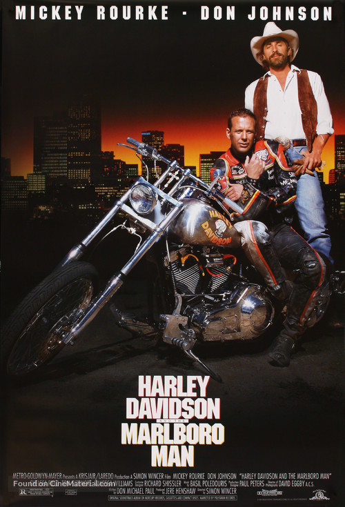 Harley Davidson and the Marlboro Man - Movie Poster