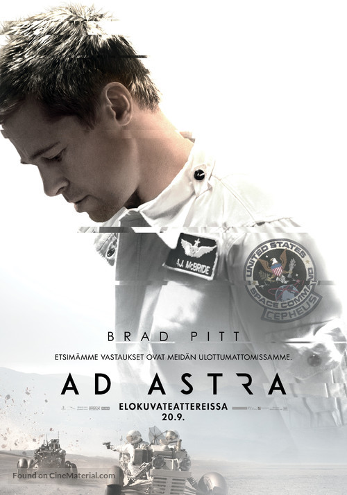 Ad Astra - Finnish Movie Poster