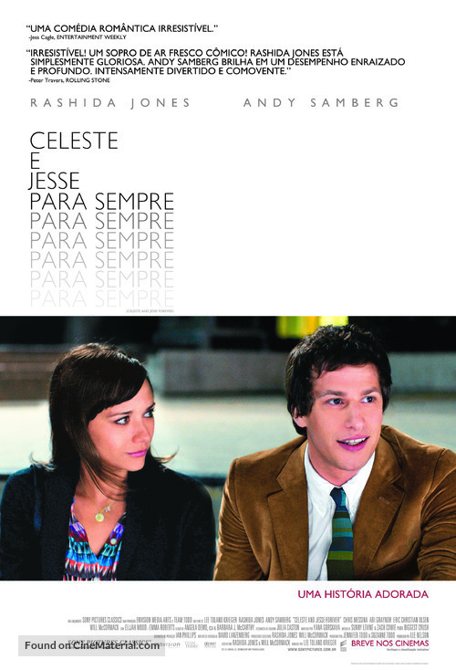 Celeste and Jesse Forever - Brazilian Movie Poster