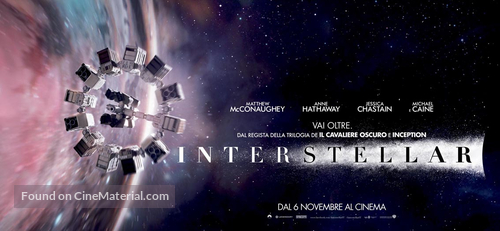 Interstellar - Italian Movie Poster