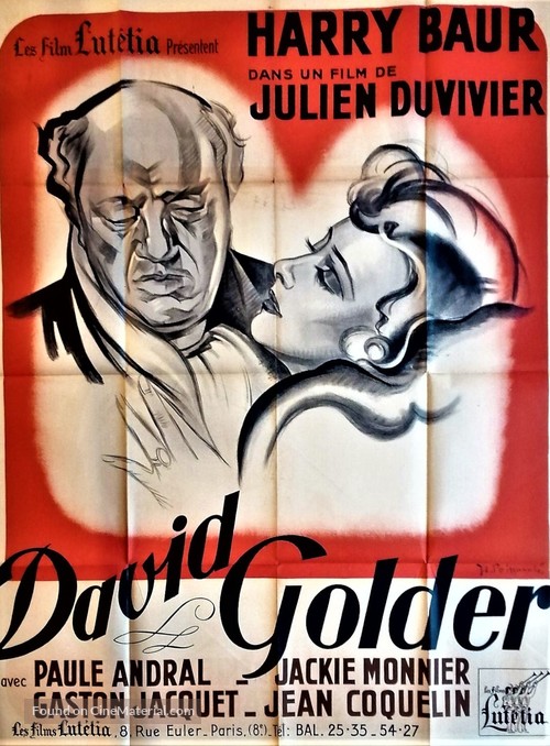 David Golder - French Movie Poster