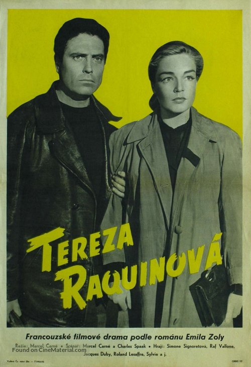 Th&egrave;r&eacute;se Raquin - Czech Movie Poster
