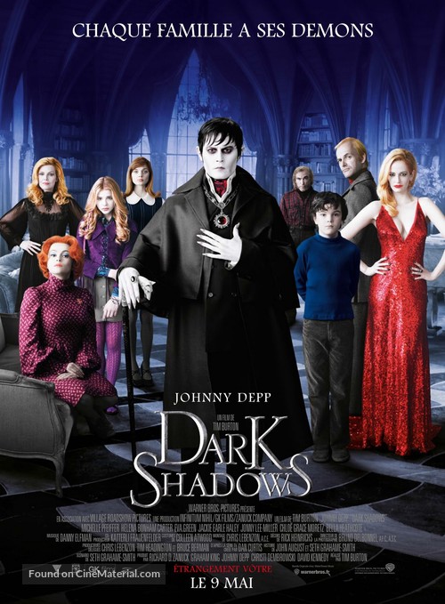 Dark Shadows - French Movie Poster
