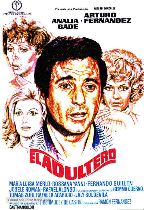 El ad&uacute;ltero - Spanish Movie Poster