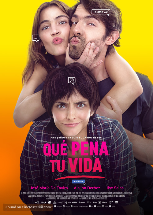 Que Pena Tu Vida - Mexican Movie Poster