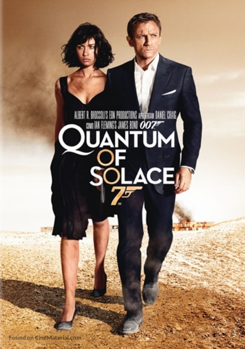 Quantum of Solace - Portuguese DVD movie cover