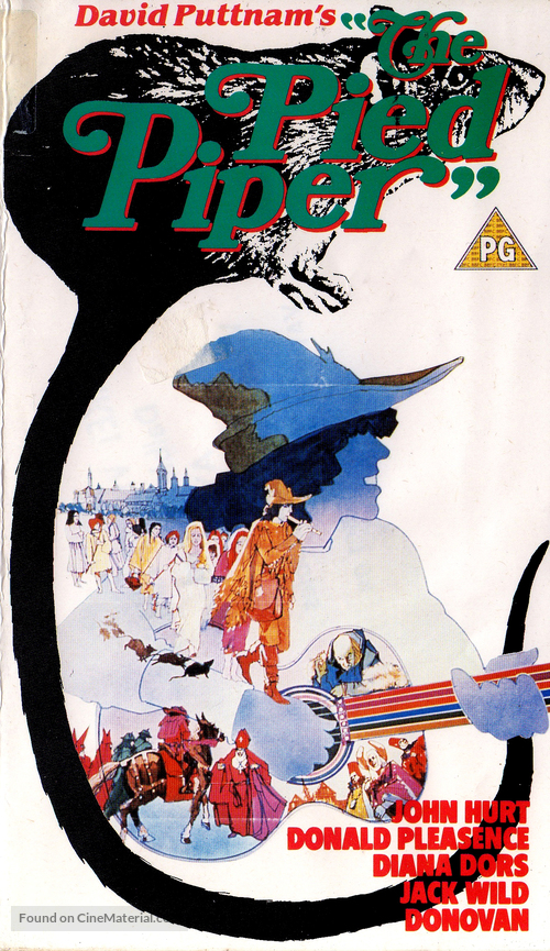 The Pied Piper - British VHS movie cover