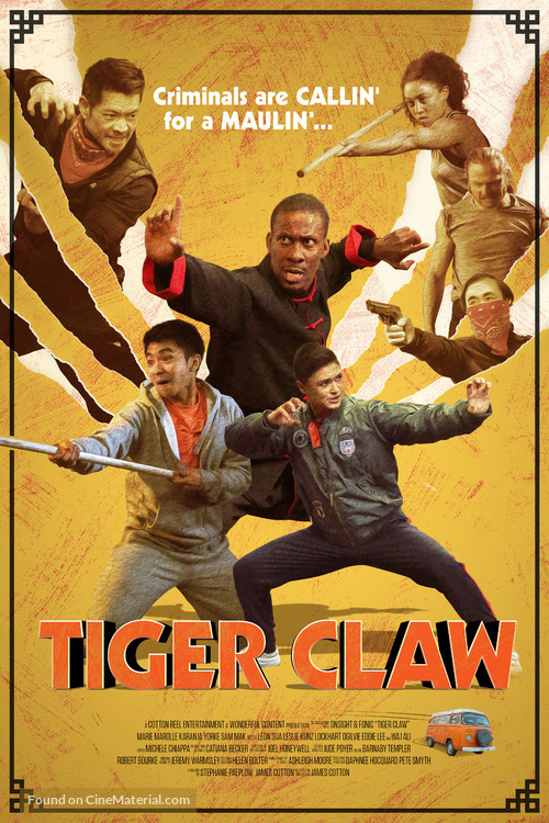 Tiger Claw - British Movie Poster