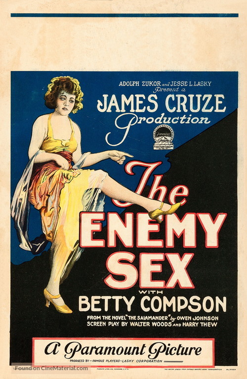 The Enemy Sex - Movie Poster